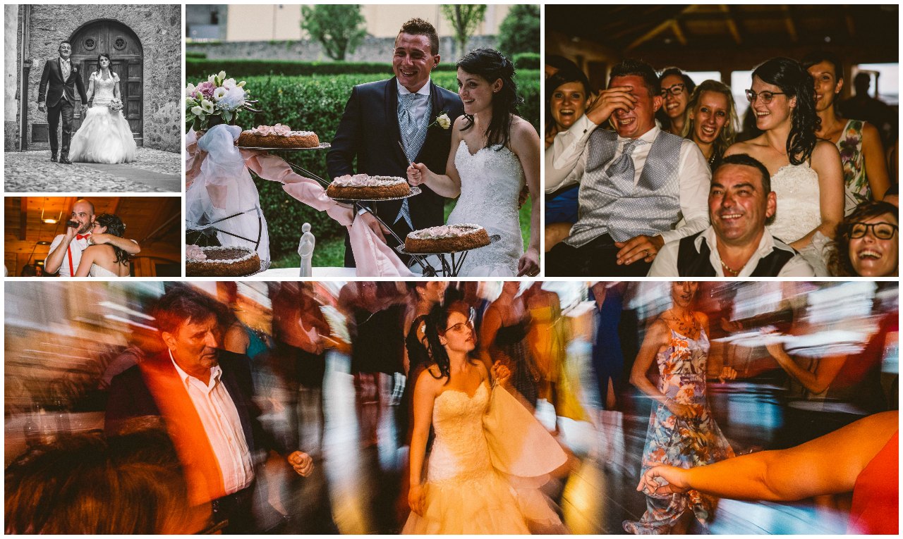 Matrimonio Hotel Sassella Grosio: la passeggiata degli sposi e la festa