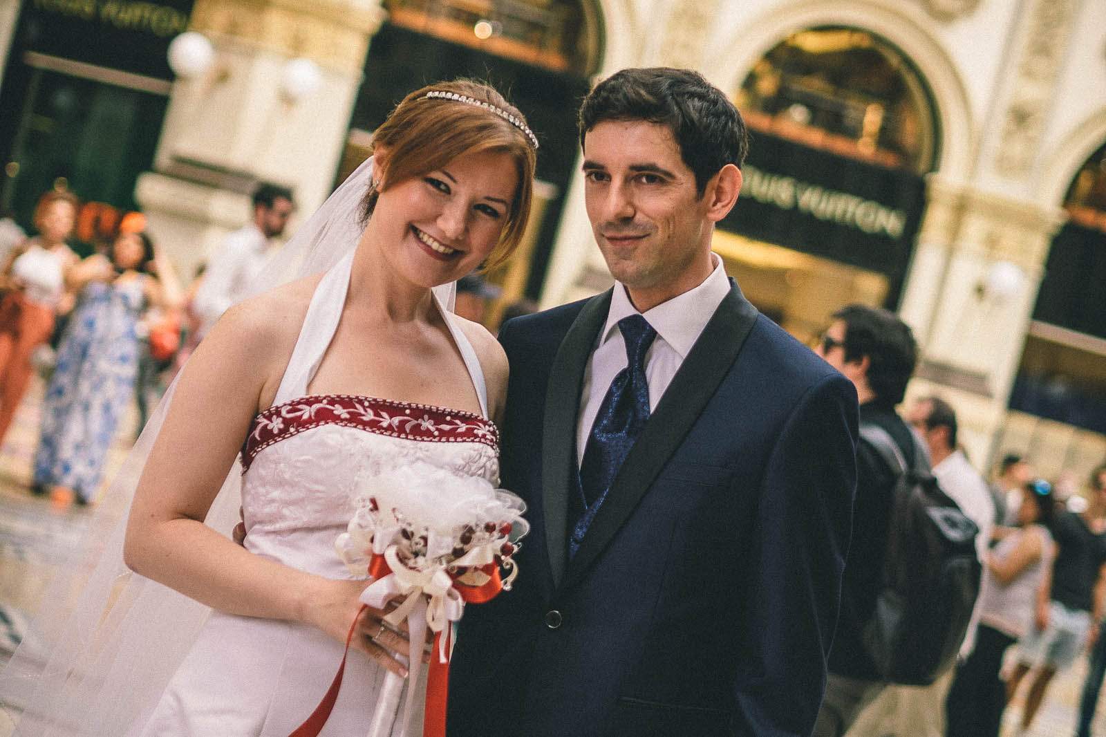 Matrimonio a Milano: passeggiata in Galleria Vittorio Emanuele